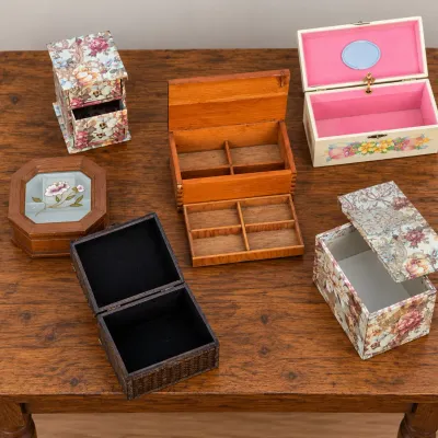 Jewelry and Small Decorative Boxes