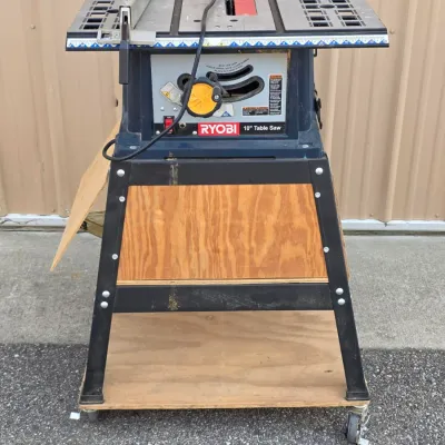 Sale Photo Thumbnail #26: Ryobi 10" Table Saw on Casters