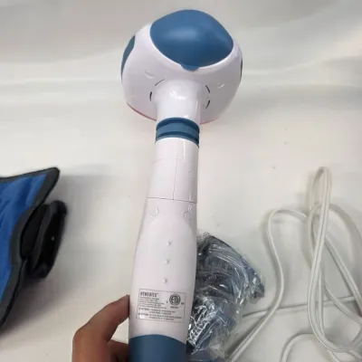 HoMedics Dual Max Handheld Massager w/ Heat and Blue Electric Heat Wrap
