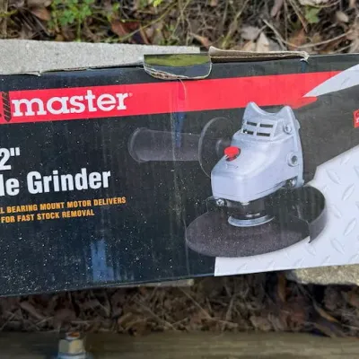 Drill Master 4-1/2" Electric Angle Grinder 120V 4.3 Amp 11,000 RPM Model 60625 – Howard City Off-Site