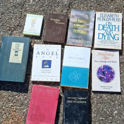 Collection of Bibles and Scripture Books
