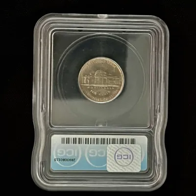 Beautiful High Grade ICG Certified MS66 1946-S Jefferson Nickel