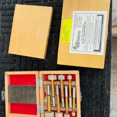 The Woodworker's Choice 22-Piece Tapered Drill Bit Set with Wooden Storage Boxes – Howard City Off-Site
