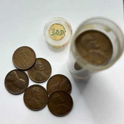 1930 D - Full Date Roll - Lincoln Wheat Cents