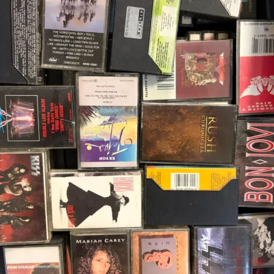 Cassette Collection - Rock, Pop, Punk, 80's, 90's