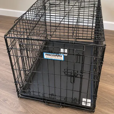 Sale Photo Thumbnail #193: Precision 30"x19"x21" Small Dog Kennel w/ Divider
