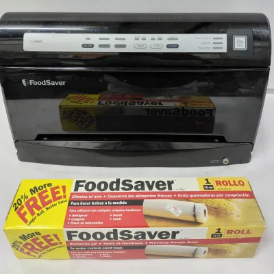 Foodsaver Model V3460 and New Box of Rollout Bags