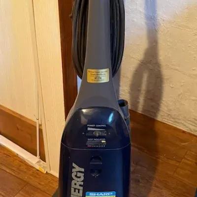 Sharp Twin Energy 12 Amp Upright Vacuum Cleaner with Power Control & Attachments - Lake Odessa Off-Site