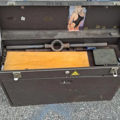 Sale Photo Thumbnail #95: Large Machinery Toolbox Full of Tools