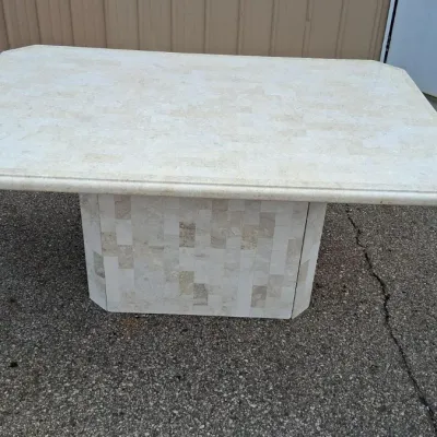 Sale Photo Thumbnail #87: Postmodern Pedestal Table