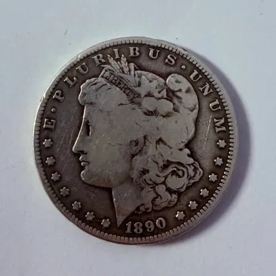 1890-CC Morgan Silver Dollar - Carson City Mint - 90% Silver