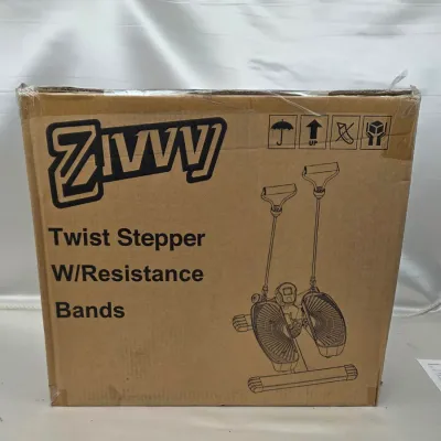 Sale Photo Thumbnail #179: New in Box Ziwwvy Silent 300Lb Mini Stepper Machine w/ Resistance Bands
