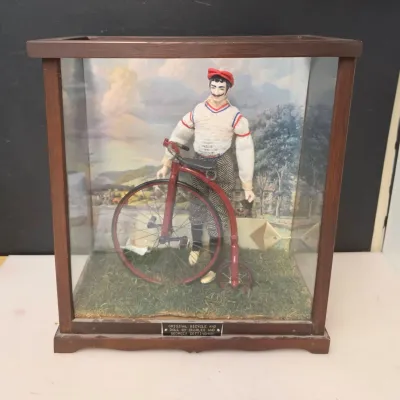 Unique Hand Made Bike Vignette - 14.5 x 16 x 7.5