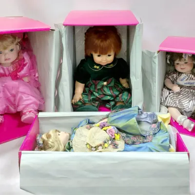 4 Marie Osmond Dolls