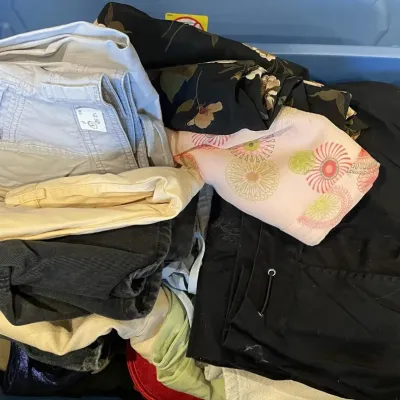 Women's Assorted Clothing Lot Featuring Dockers, Gloria Vanderbilt, Briggs, and Giorgio Sant'Angelo - Grand Rapids Off-Site