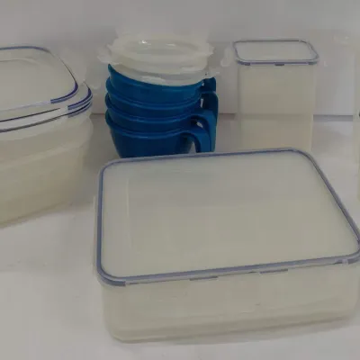 Lock & Lock Plastic Storage Collection Lot 1/3