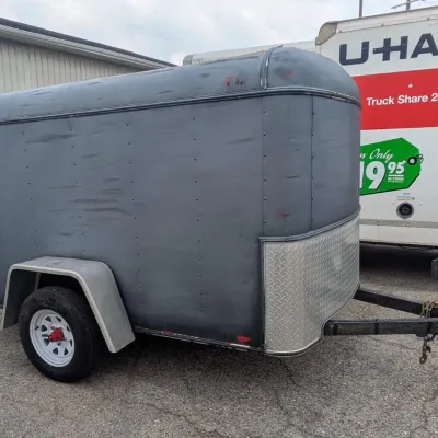 8'x5' Enclosed Trailer - 12' Total Length - Lower Reserve