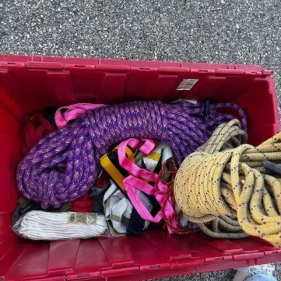Rappelling & Climbing Ropes, Harnesses and More Rope