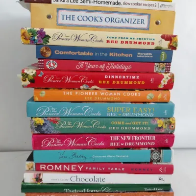 Cookbooks - Ree Drummond, Crock Pot, Copper Chef, All Titles in Pics
