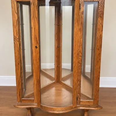 Sale Photo Thumbnail #282: Corner Curio Cabinet