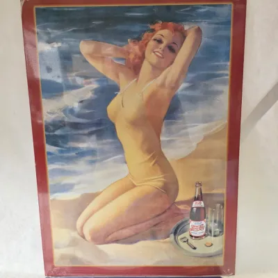 2 Vintage Pepsi Signs