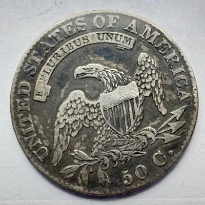 Sale Photo Thumbnail #8: 1832 - Silver - Capped Bust Liberty Half Dollar
