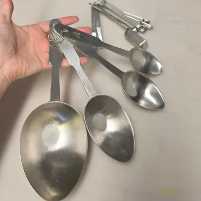 Huge Measuring Spoons - Largest is One Cup
