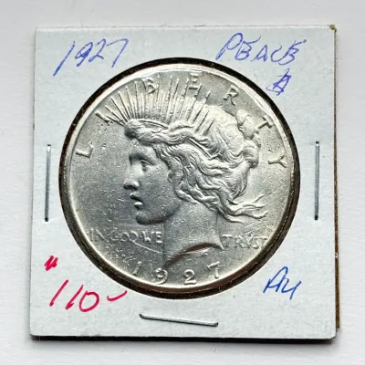 1927 - Peace Silver Dollar