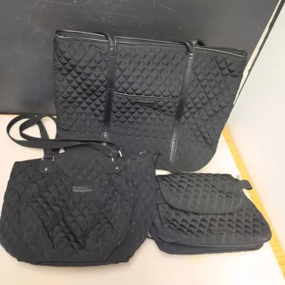3 Black Vera Bradley Bags