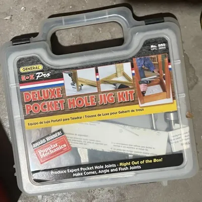 General Tools EZ Pro Deluxe Pocket Hole Jig Kit 850 - Grand Rapids Off-Site