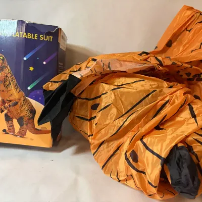 Dinosaur Inflatable Suit - Size Large, Worn Once