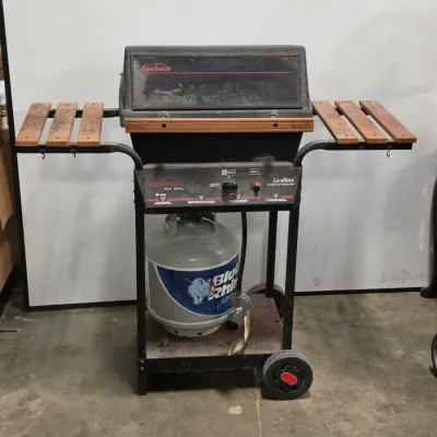 Sunbeam 2-Burner Gas Grill with Lava Rocks