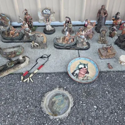 Huge Collection of Native American Decorative and Collectible Pieces