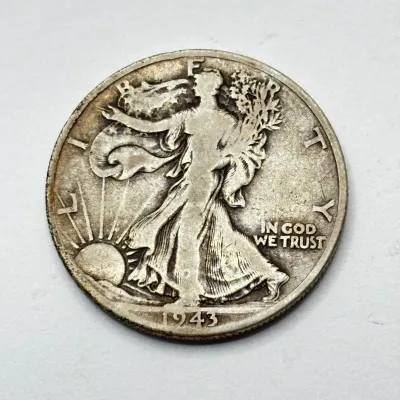 1943 D - Walking Liberty - Silver Half Dollar