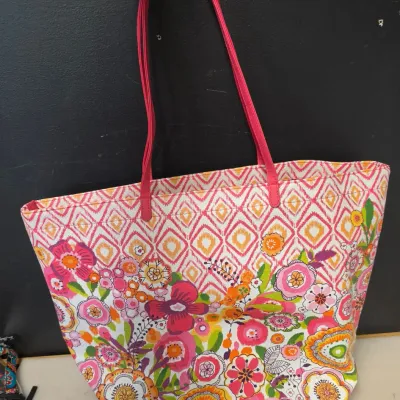 Vera Bradley Structured Floral Tote