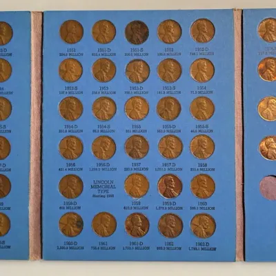Complete 79 Coin - Lincoln Cent Collection