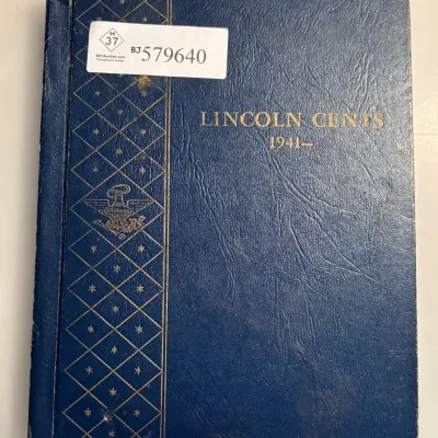 BU Lincoln Cent Collection with Original Reproduction 1955 / 1955 Double Die Coin
