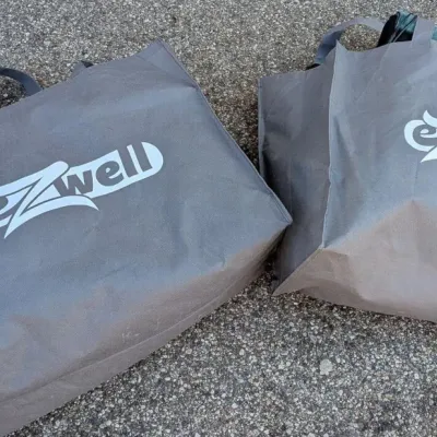 EZwell Foldable Massage Mat with Remote and Carrying Bags