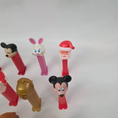 Collection of 15 Vintage Pez Dispensers
