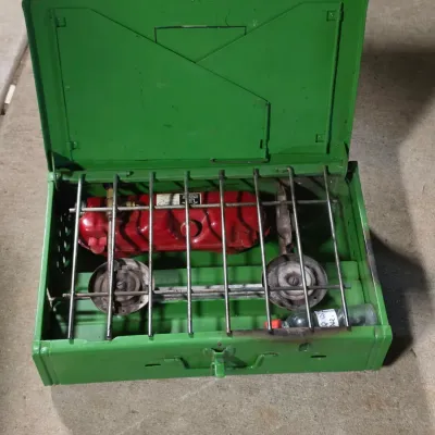 Coleman 413G Two-Burner Liquid Fuel Camp Stove