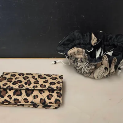 Vera Bradley Wallet and Cinch Purse