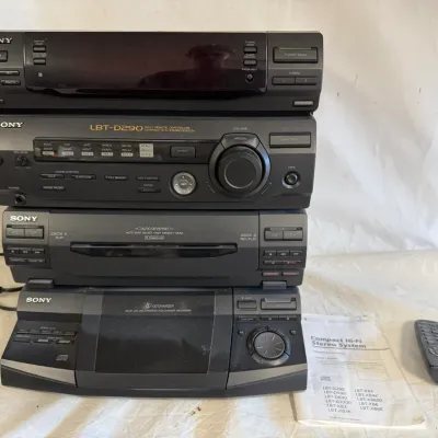 Vintage Sony LBT-D290 Compact Hi-Fi Stereo System