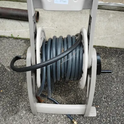 Portable Rolling Garden Hose Reel Cart