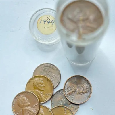 1949 - Full Date Roll - Lincoln Wheat Cents