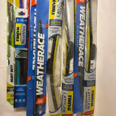 Windshield Wipers - Rain X, Weatherace, Scrubblade, Various Sizes