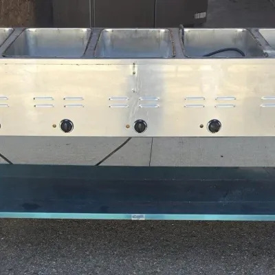 Avantco Model 177STE5S Five Pan Open Well Electric Steam Table