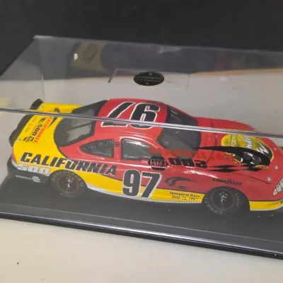 Inaugural California 500 Race Car Model in Small Case