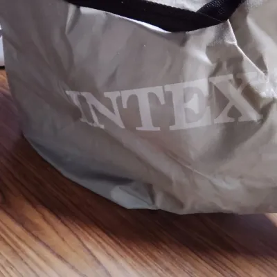 Like-New Intex Air Mattress With Built-In Pump And Handy Storage Carry Bag - Potterville
