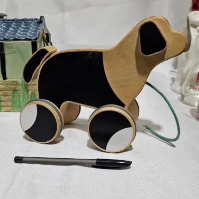 Lovevery Pull Pup Wooden Pull Along Toy - Estate Sales Warehouse (GR)
