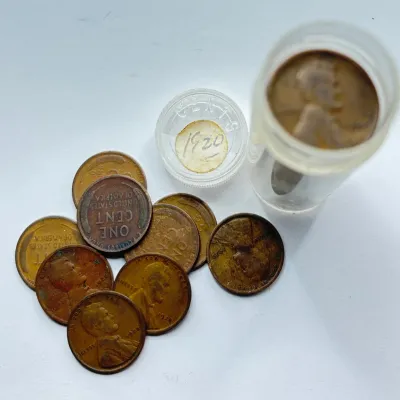 1920 - Full Date Roll - Lincoln Wheat Cents